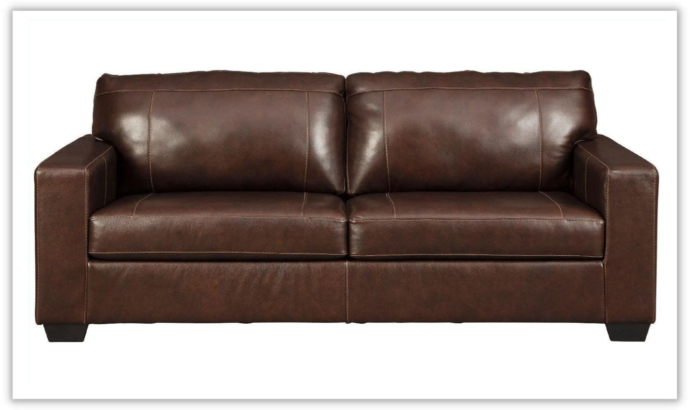  Morelos Leather Living Room Set