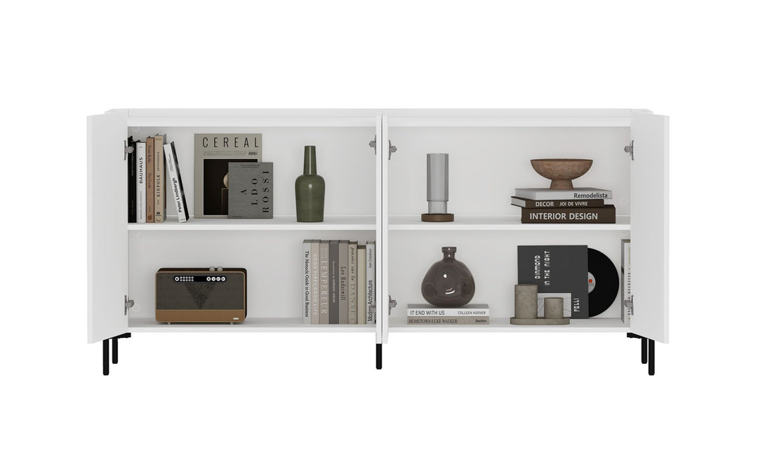 Manhattan Comfort Abbey Wooden Sideboard-JenniferFurniture