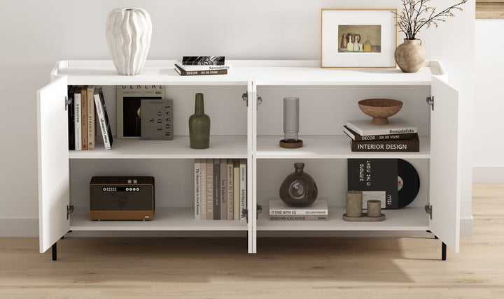 Manhattan Comfort Abbey Wooden Sideboard-JenniferFurniture