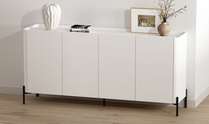 Manhattan Comfort Abbey Wooden Sideboard-JenniferFurniture
