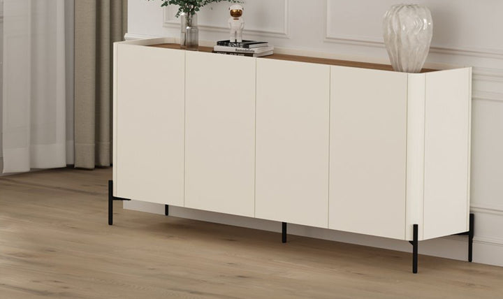 Manhattan Comfort Abbey Wooden Sideboard-JenniferFurniture