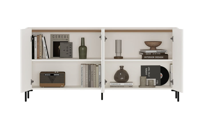 Manhattan Comfort Abbey Wooden Sideboard-JenniferFurniture