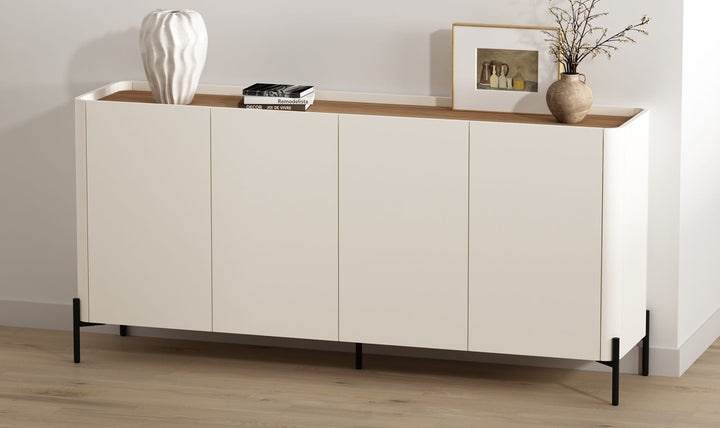 Manhattan Comfort Abbey Wooden Sideboard-JenniferFurniture