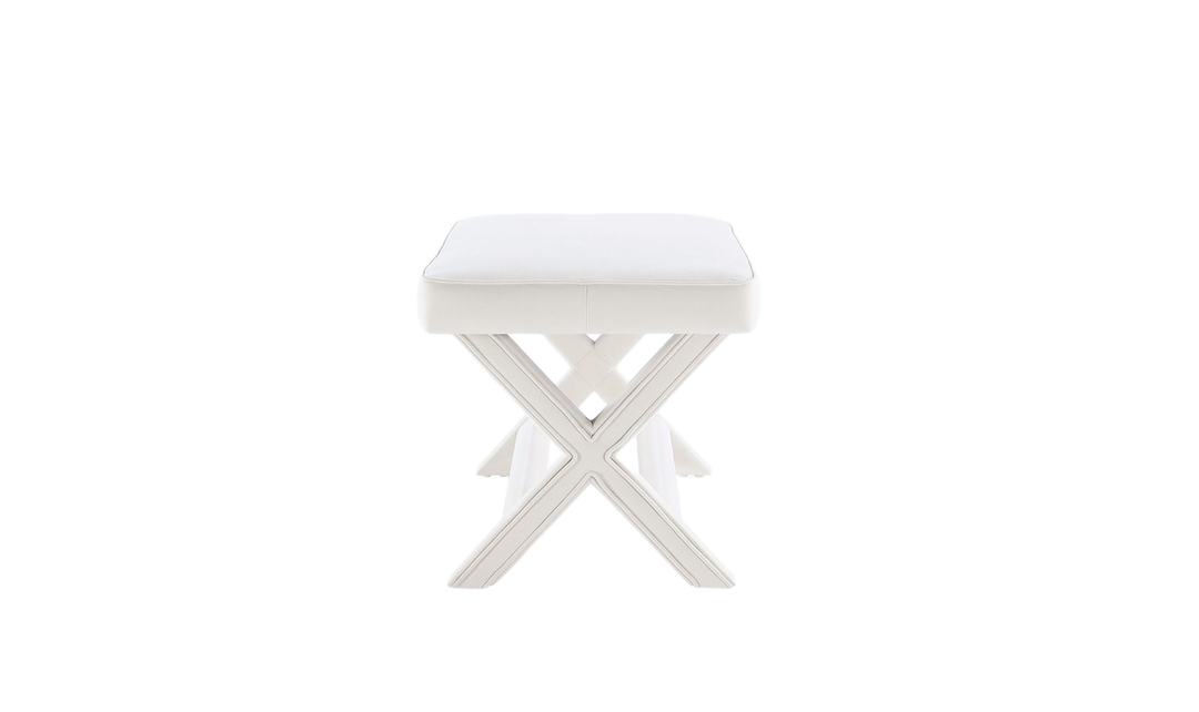 Manhattan Comfort Abigail Mid-Century Modern Velvet Upholstered Bench-Jennifer Furniture