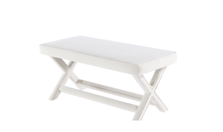 Manhattan Comfort Abigail Mid-Century Modern Velvet Upholstered Bench-Jennifer Furniture