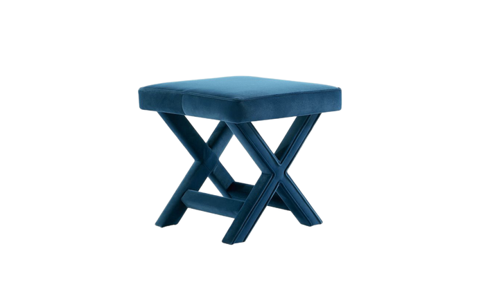 Manhattan Comfort Abigail Upholstered Velvet Accent Bench-Jennifer Furniture