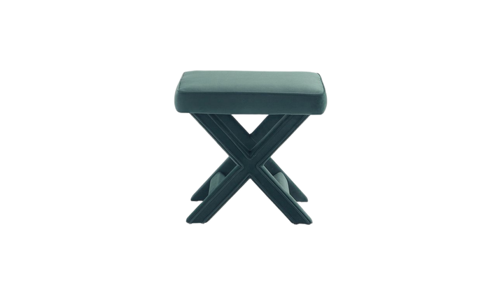 Manhattan Comfort Abigail Upholstered Velvet Accent Bench-Jennifer Furniture