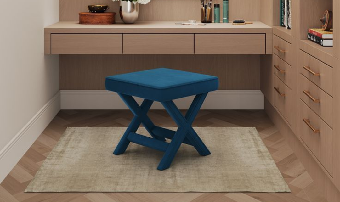 Manhattan Comfort Abigail Upholstered Velvet Accent Bench-Jennifer Furniture