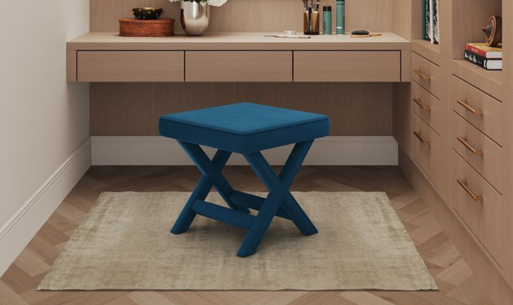 Manhattan Comfort Abigail Upholstered Velvet Accent Bench-Jennifer Furniture