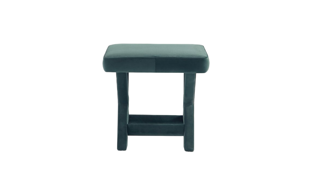 Manhattan Comfort Abigail Upholstered Velvet Accent Bench-Jennifer Furniture