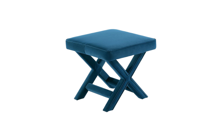 Manhattan Comfort Abigail Upholstered Velvet Accent Bench-Jennifer Furniture