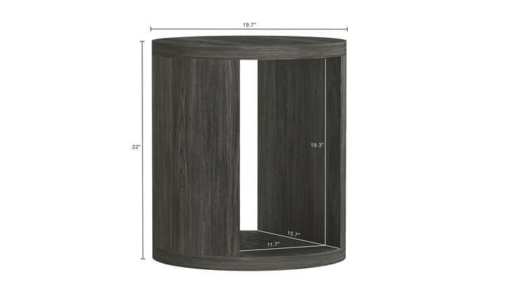 Manhattan Comfort Alure Wooden End Table