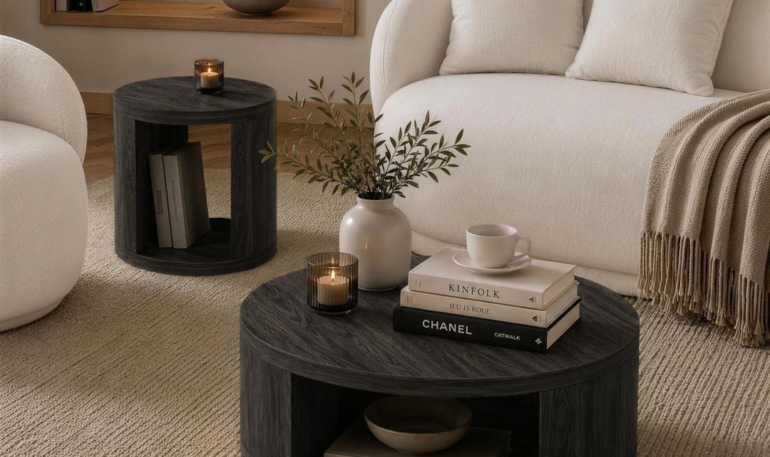 Manhattan Comfort Alure Wooden End Table