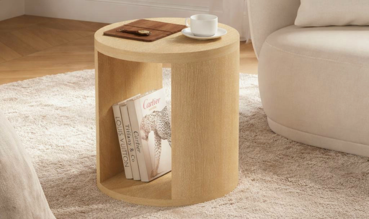 Manhattan Comfort Alure Wooden End Table