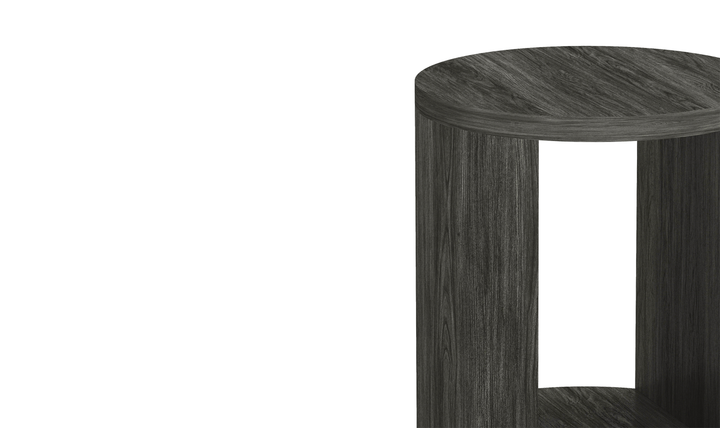 Manhattan Comfort Alure Wooden End Table