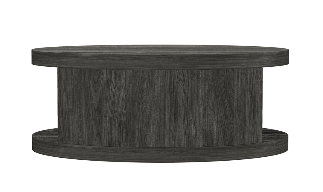 Manhattan Comfort Alure Wooden Round Coffee Table-jennifer
