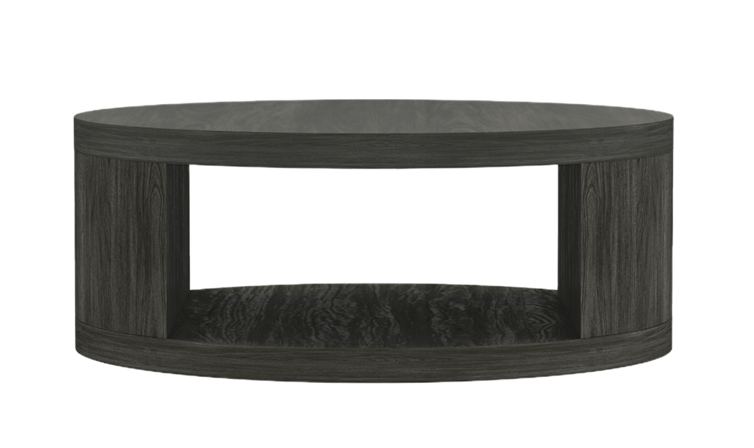 Manhattan Comfort Alure Wooden Round Coffee Table
