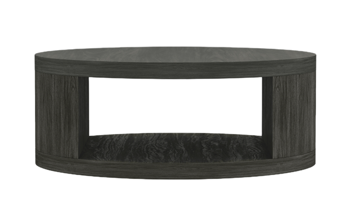 Manhattan Comfort Alure Wooden Round Coffee Table