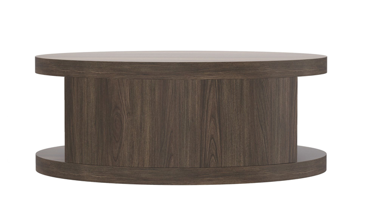 Manhattan Comfort Alure Wooden Round Coffee Table-jennifer