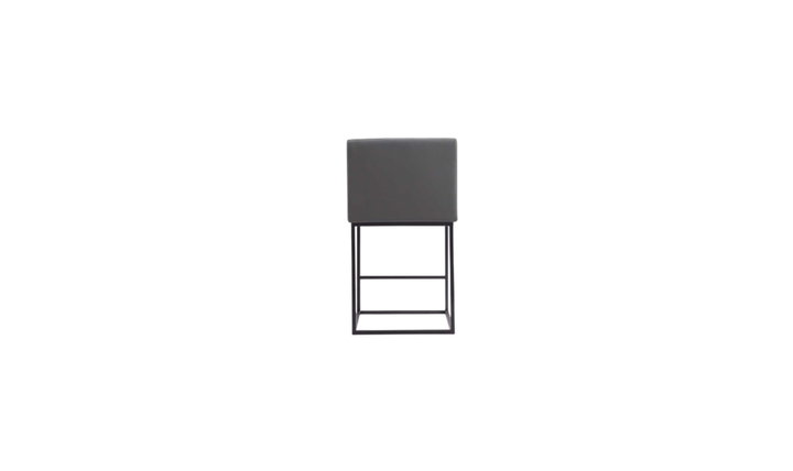 Manhattan Comfort Ambassador Metal Upholstered Counter Stool-Jennifer Furniture