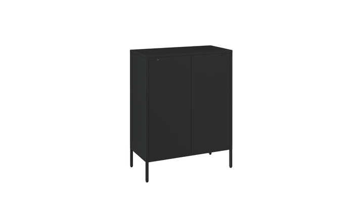 Manhattan Comfort Amelia Metal Accent Cabinet-Jennifer Furniture