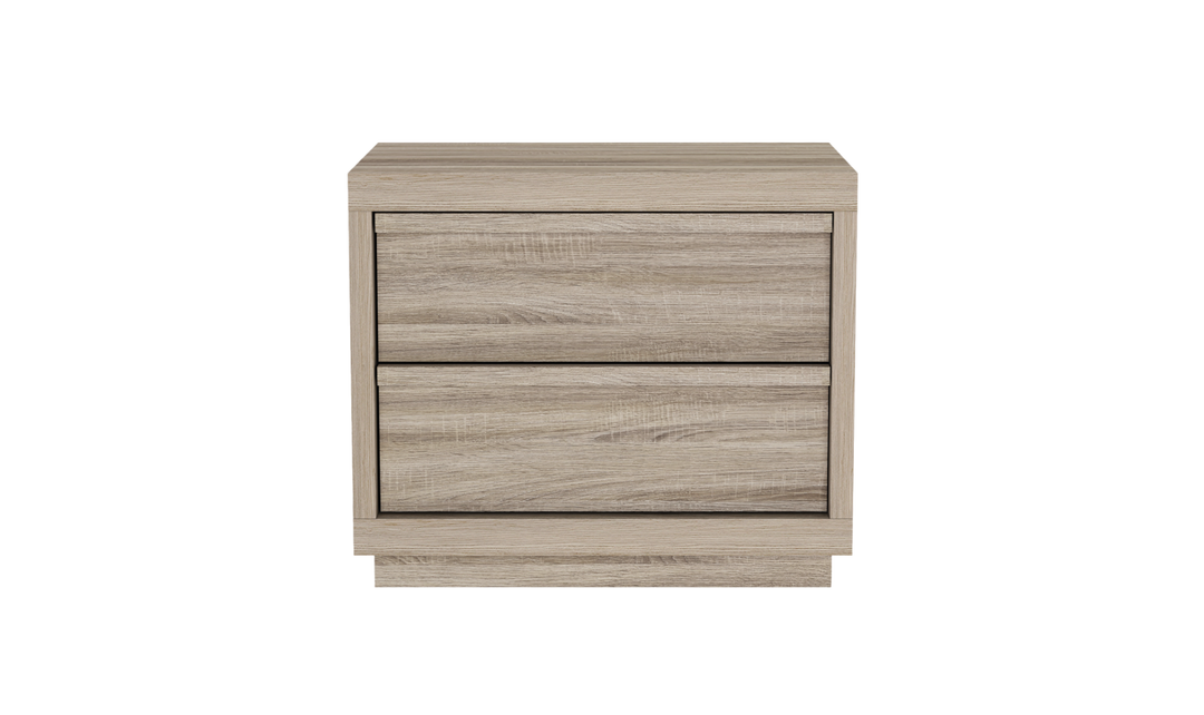 Manhattan Comfort Navis Nightstand With Two Drawers-Jennifer Furniture