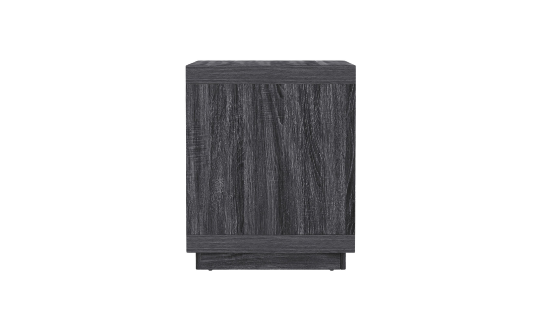 Manhattan Comfort Navis Nightstand With Two Drawers-Jennifer Furniture