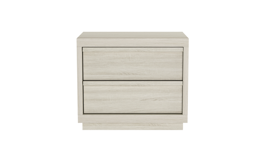 Manhattan Comfort Navis Nightstand With Two Drawers-Jennifer Furniture