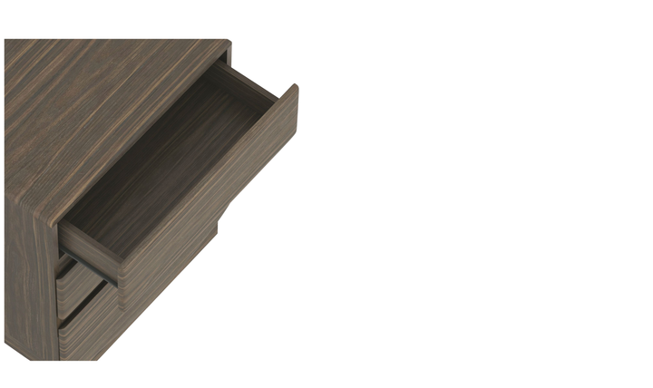 Manhattan Comfort Ardea Wooden Nightstand With Three Drawers-Jennifer Furniture