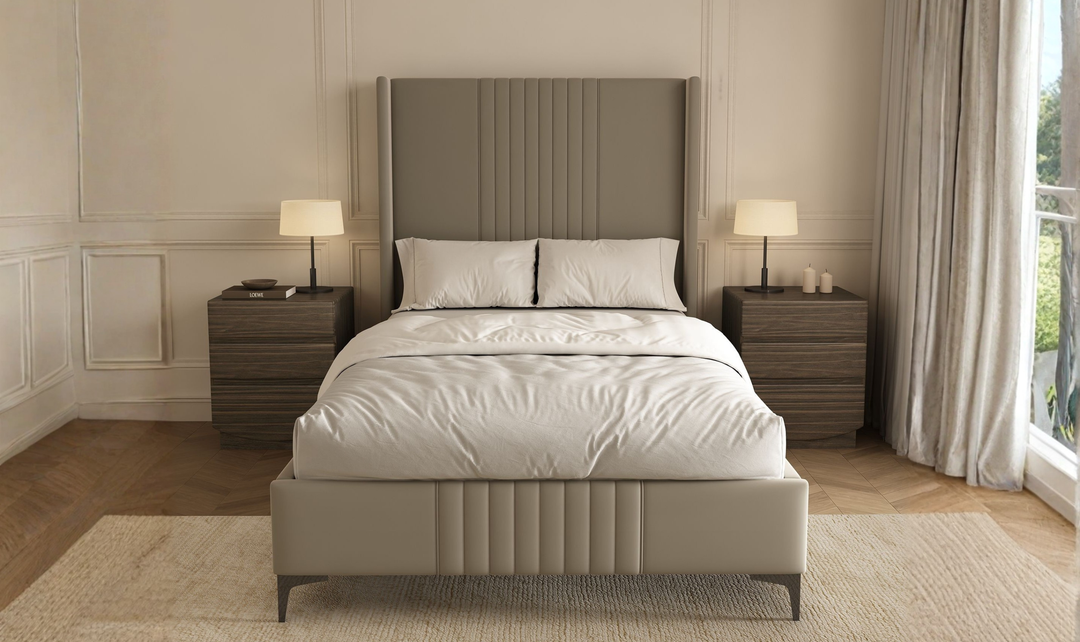 Manhattan Comfort Ardea Wooden Nightstand With Three Drawers-Jennifer Furniture