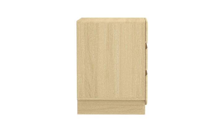 Manhattan Comfort Ardea Wooden Nightstand With Three Drawers-Jennifer Furniture
