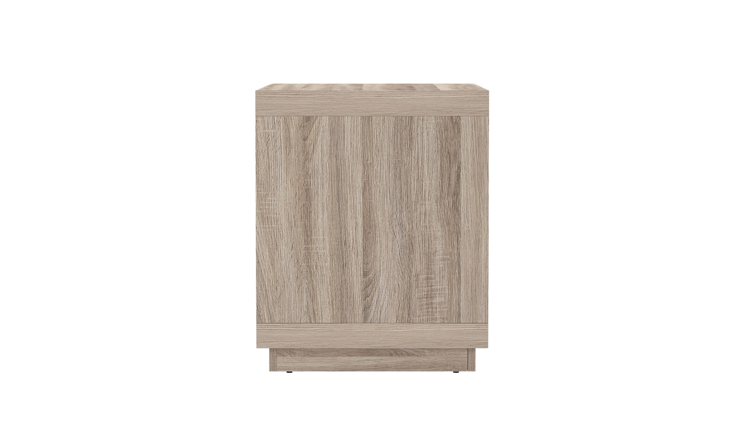 Manhattan Comfort Navis Nightstand With Two Drawers-Jennifer Furniture