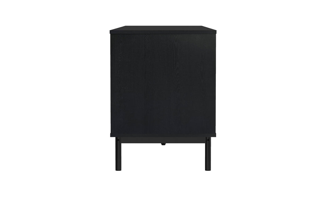 Manhattan Comfort Arvon TV Stand With Metal Legs- Jennifer Furniture