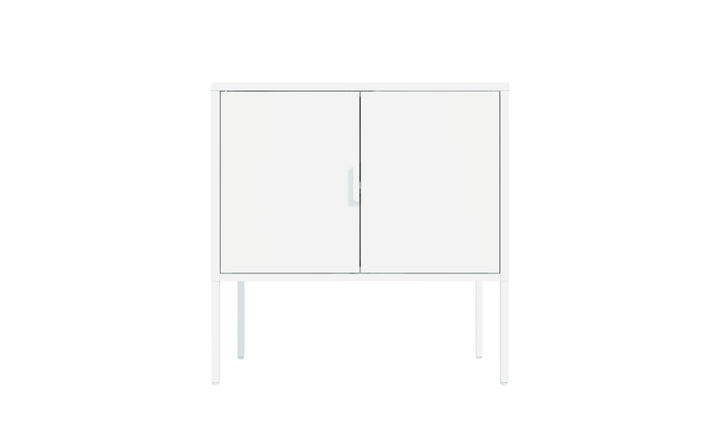 Manhattan Comfort Ava Metal Accent Cabinet With Adjustable Shelves