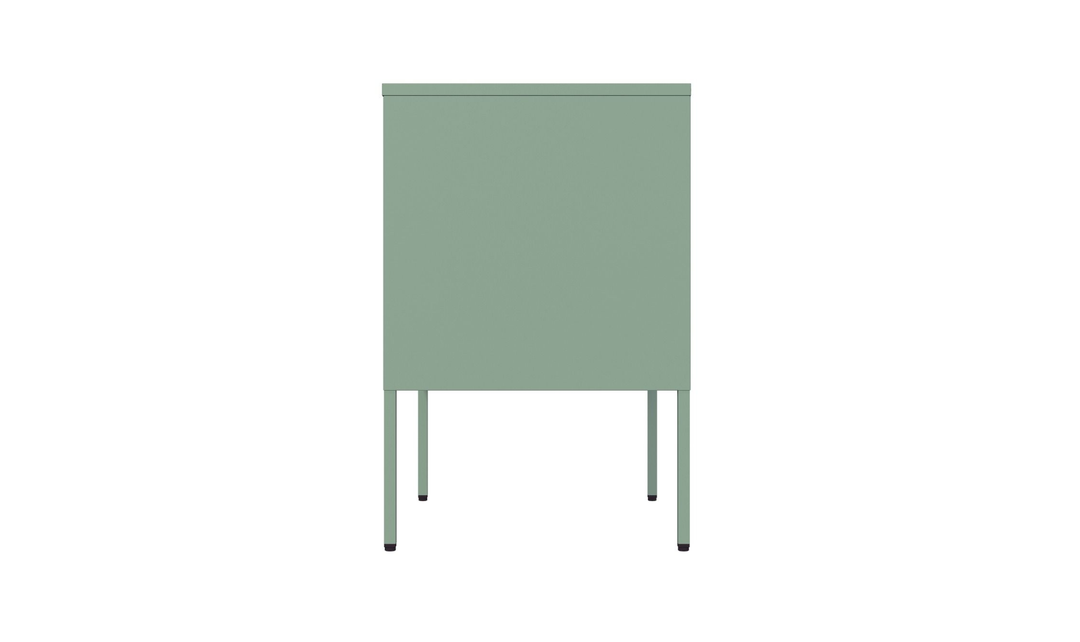 Manhattan Comfort Ava Metal Accent Cabinet With Adjustable Shelves