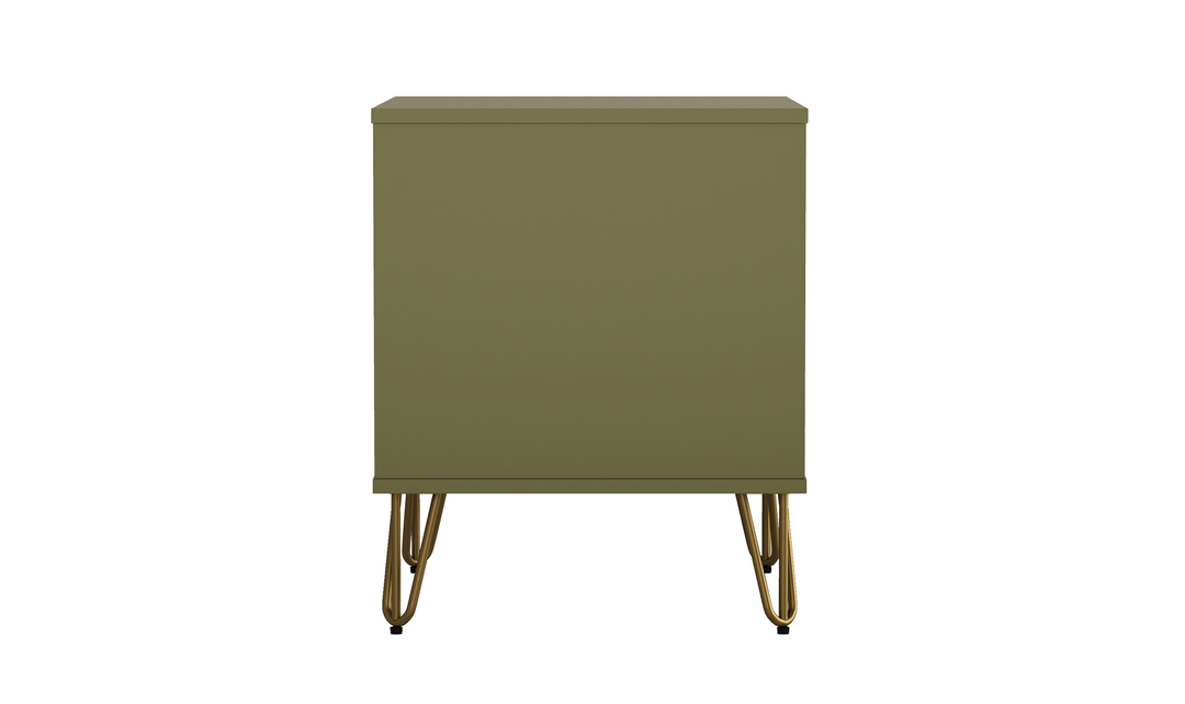 Manhattan Comfort Avira Wooden Nightstand