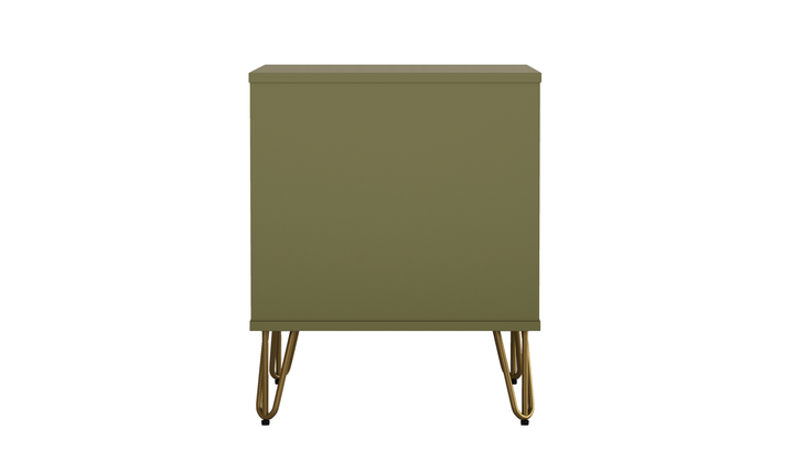 Manhattan Comfort Avira Wooden Nightstand