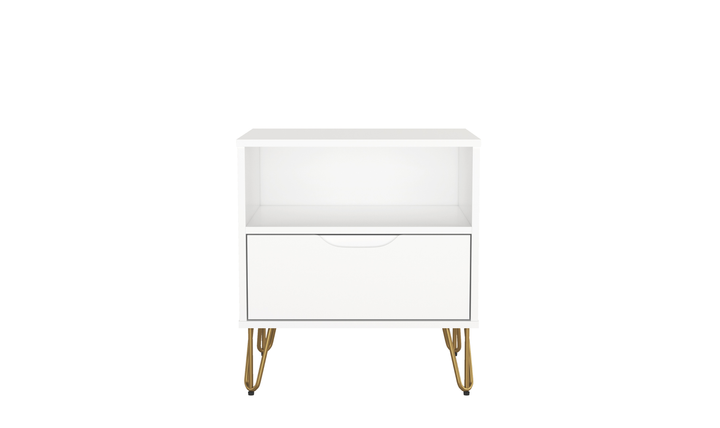 Manhattan Comfort Avira Wooden Nightstand