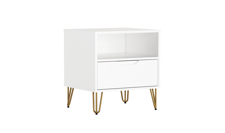 Manhattan Comfort Avira Wooden Nightstand