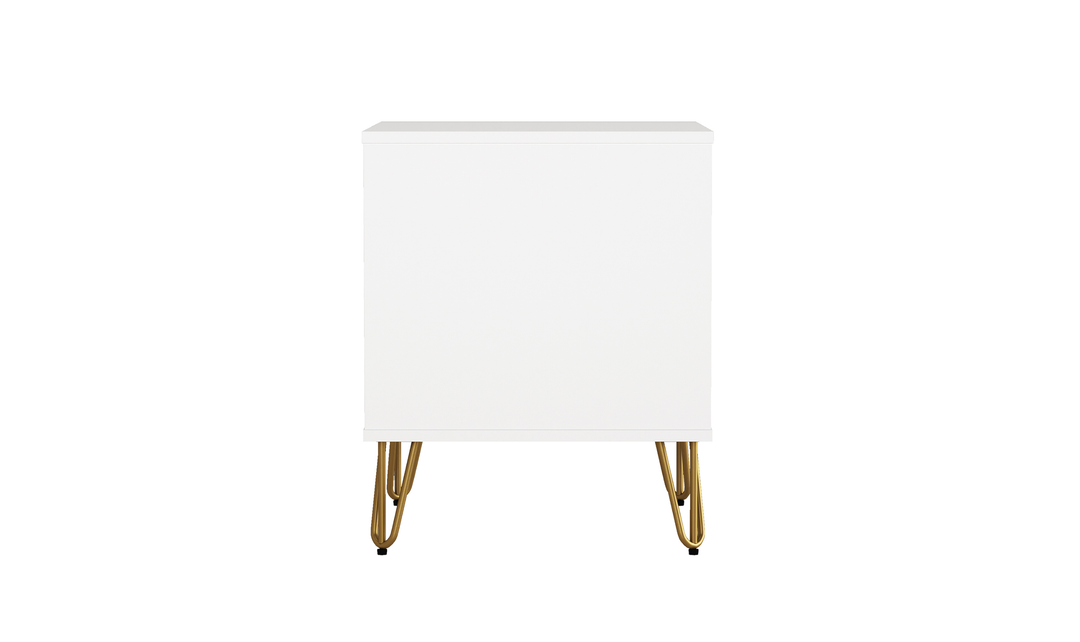 Manhattan Comfort Avira Wooden Nightstand