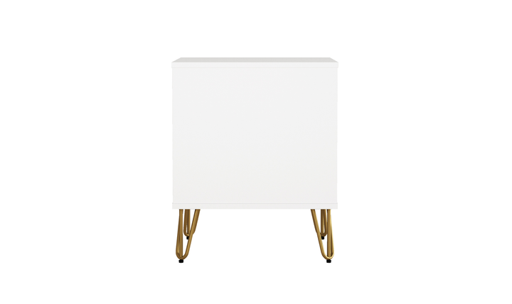 Manhattan Comfort Avira Wooden Nightstand