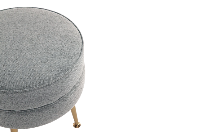 Manhattan Comfort Bailey Upholstered Accent Ottoman