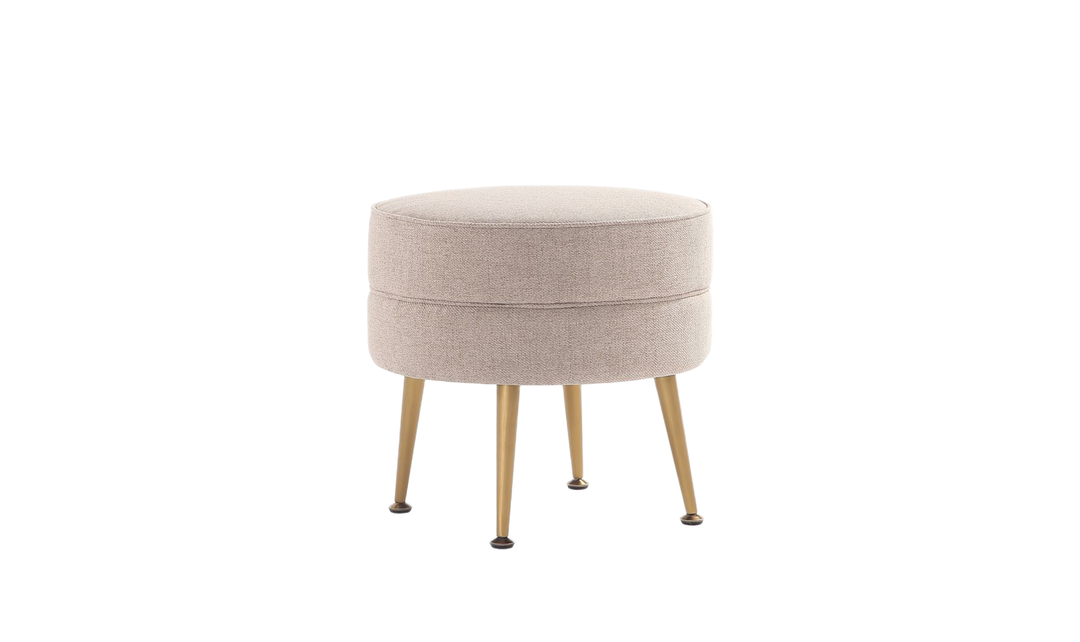 Manhattan Comfort Bailey Upholstered Accent Ottoman