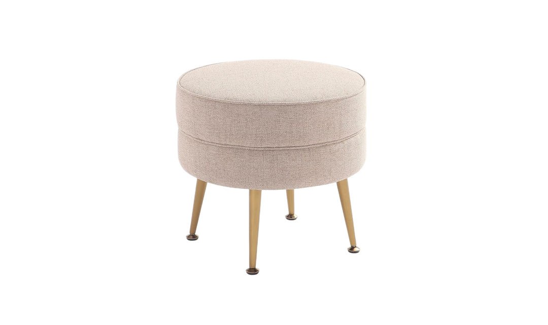 Manhattan Comfort Bailey Upholstered Accent Ottoman