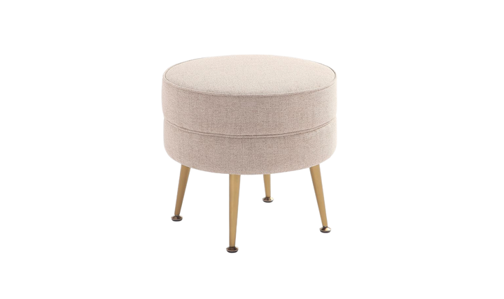 Manhattan Comfort Bailey Upholstered Accent Ottoman