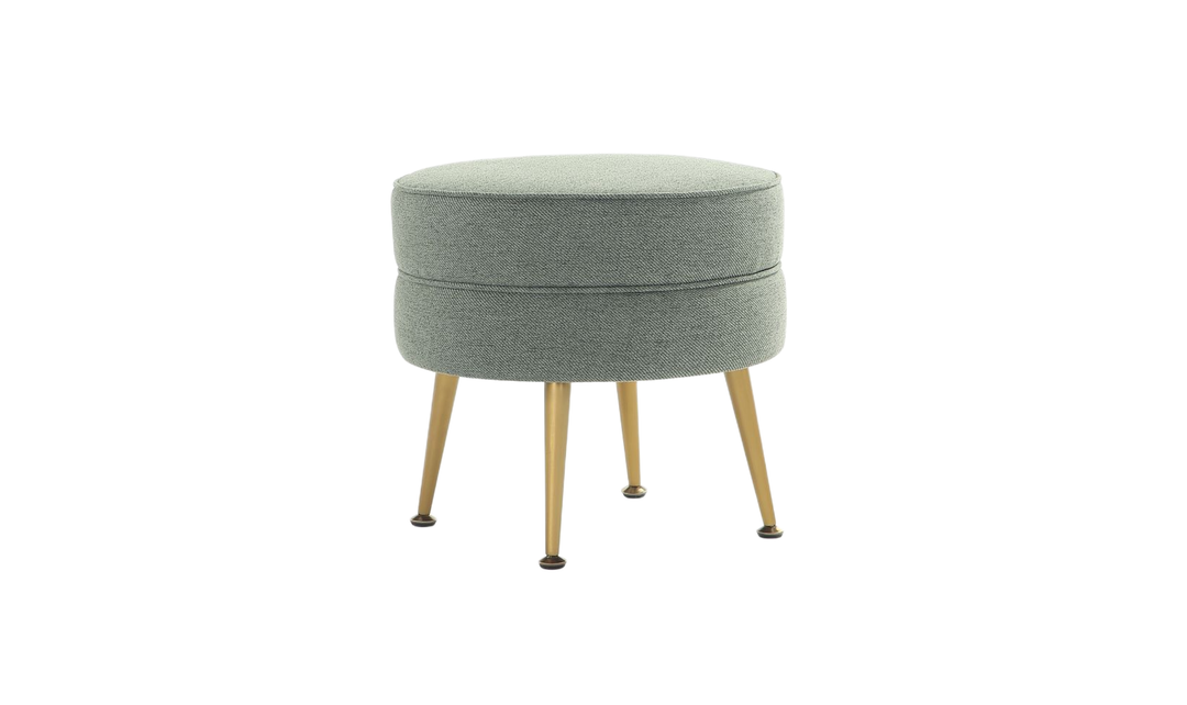 Manhattan Comfort Bailey Upholstered Accent Ottoman