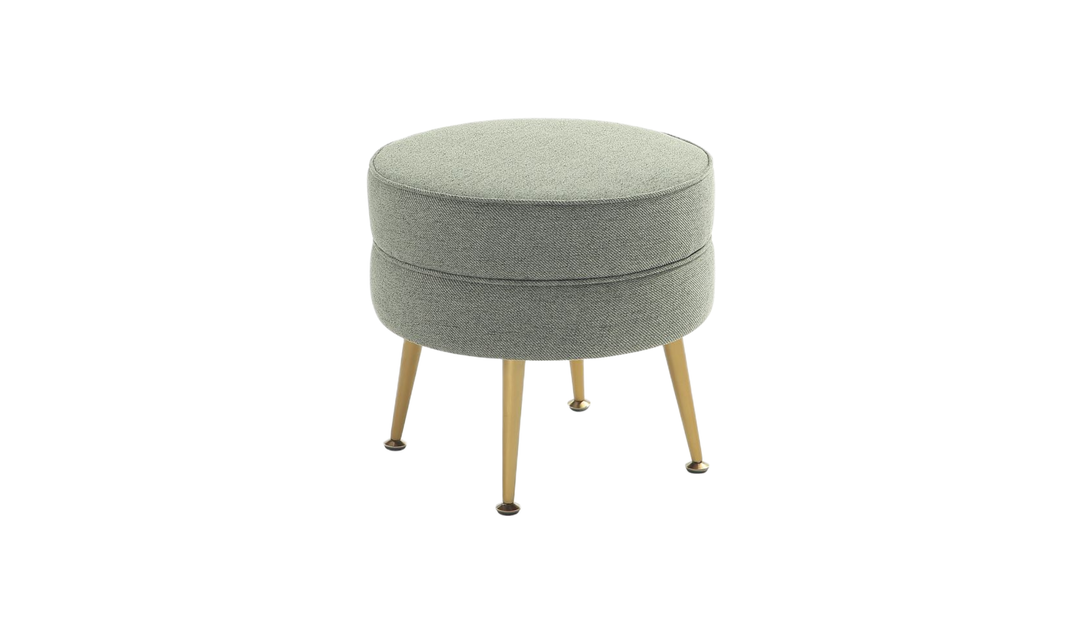 Manhattan Comfort Bailey Upholstered Accent Ottoman