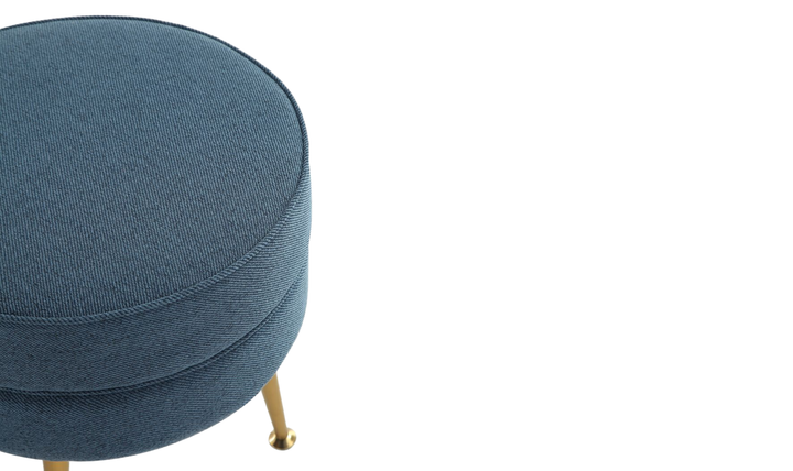 Manhattan Comfort Bailey Upholstered Accent Ottoman