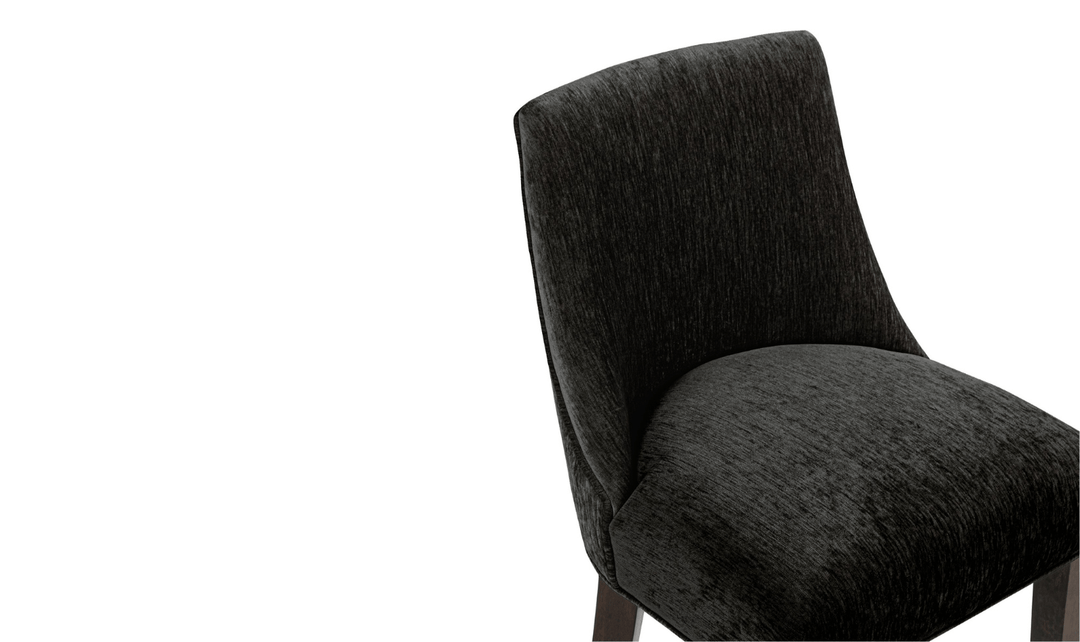 Manhattan Comfort Beever Chenille Wood Counter Stool-jennifer