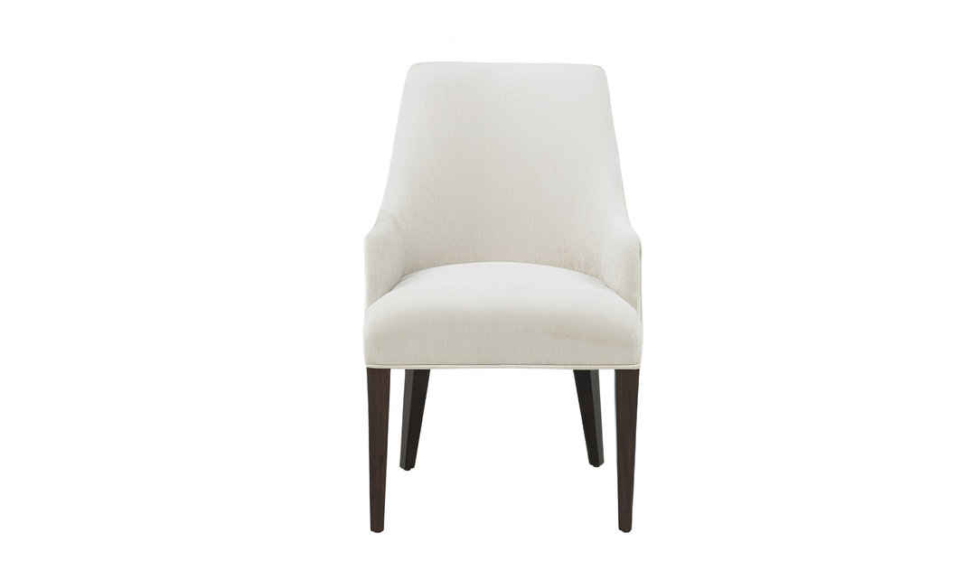 ManhattanComfortBeeverChenilleWoodenArmchair-Jennifer Furniture